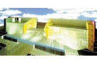 深圳市文化中心、圖書館幕墻鋼結構（2001年，合作設計）